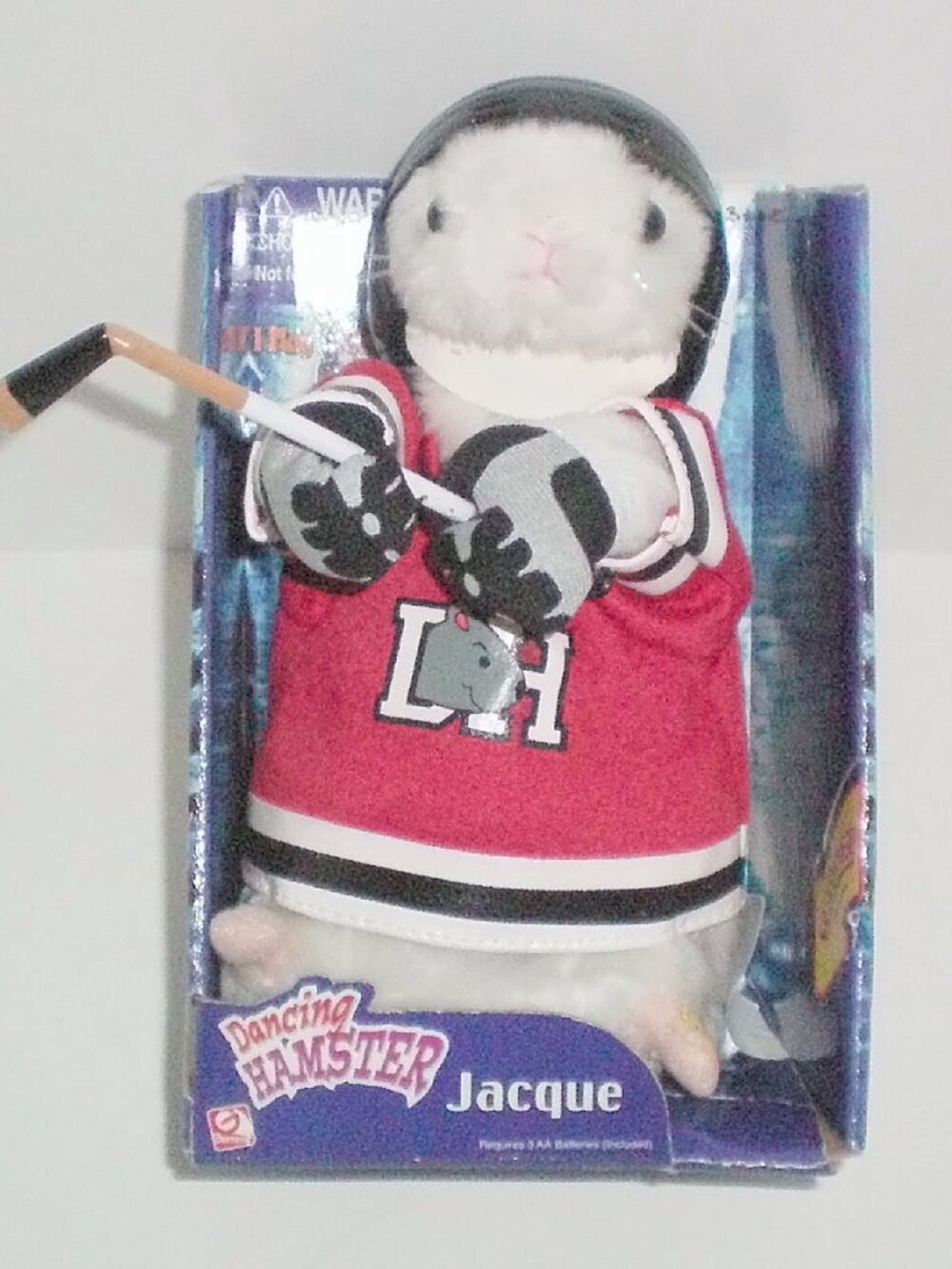Dancing Singing Hamster Jacque Ice Hockey Toy NIB